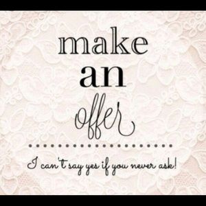 Make me an offer!